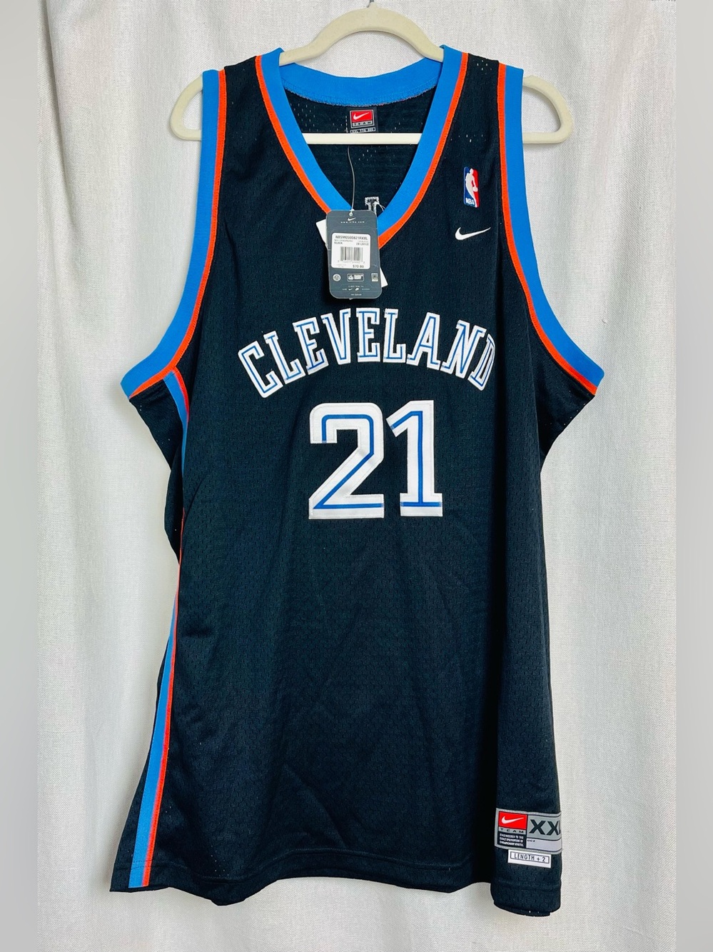 Cleveland Cavaliers Darius Miles Y2K Jersey NIKE Swingman NBA Mens XXLarge NWT